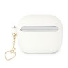 Guess GUA3LSCHSH AirPods 3 coverbiały/white Silicone Charm Heart Collection